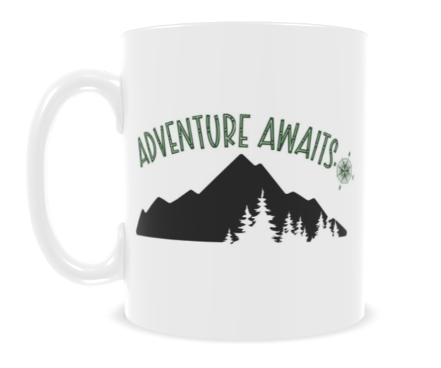 Adventure Awaits mug