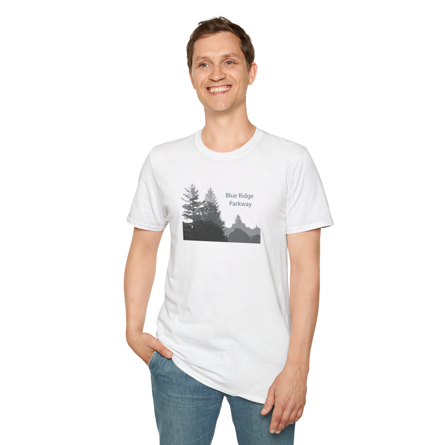 Blue Ridge Parkway Fog T-Shirt