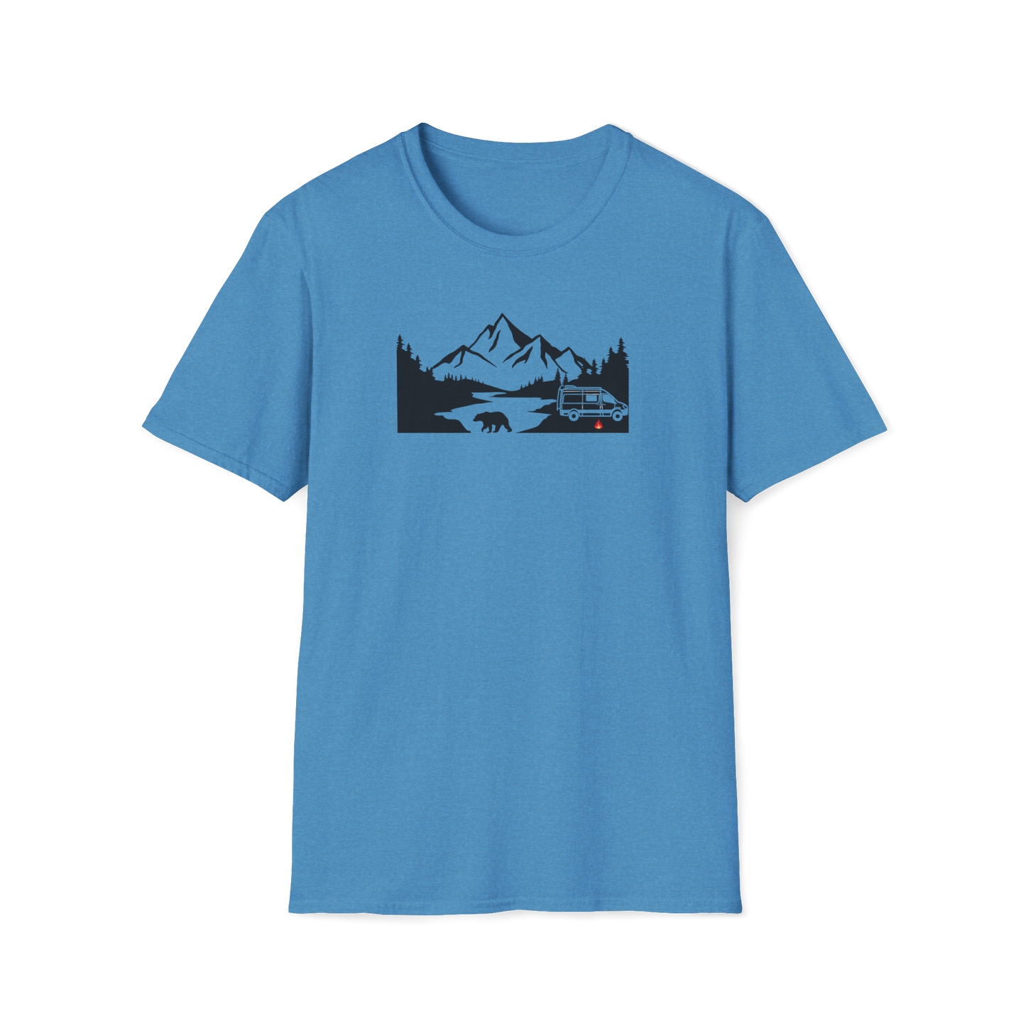 Camping with a Bear T-Shirt