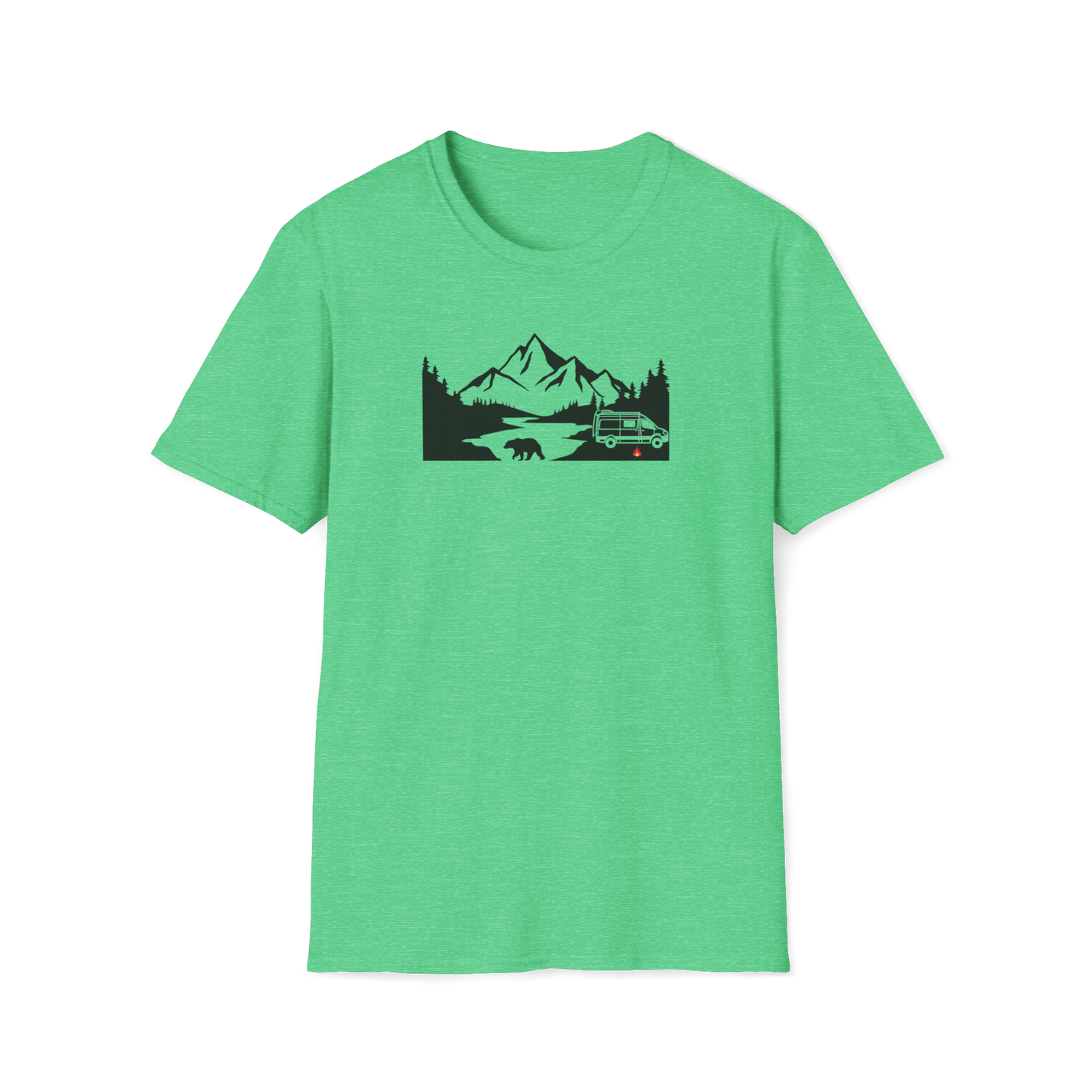 Camping with a Bear T-Shirt