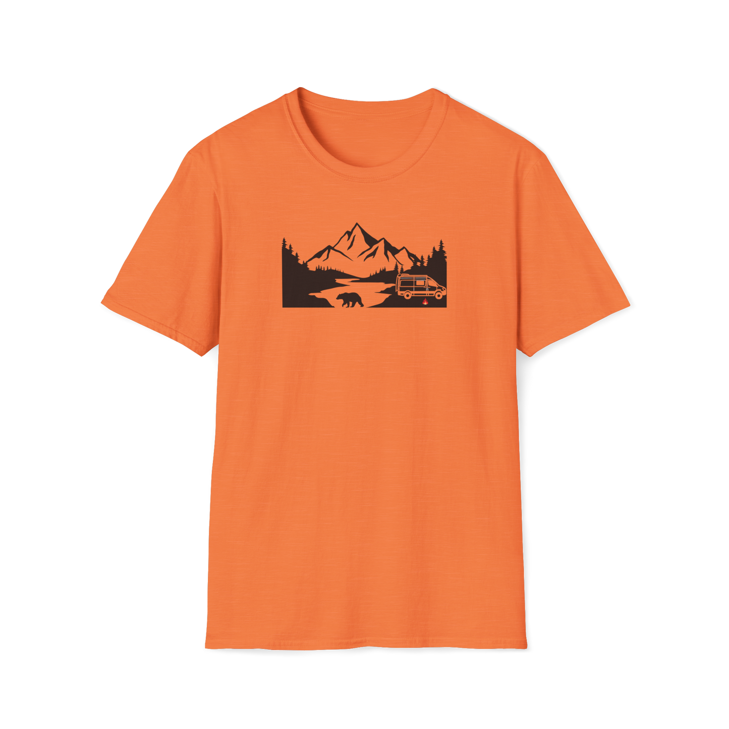 Camping with a Bear T-Shirt