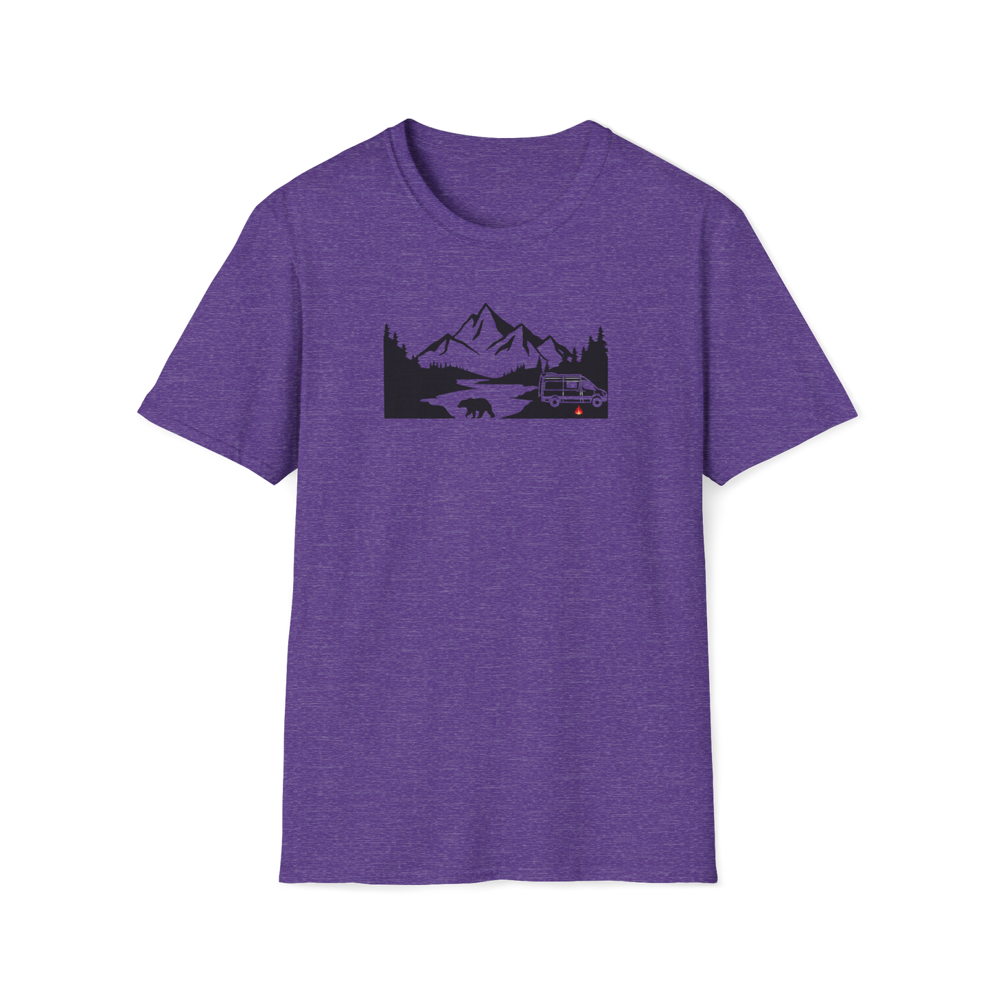Camping with a Bear T-Shirt