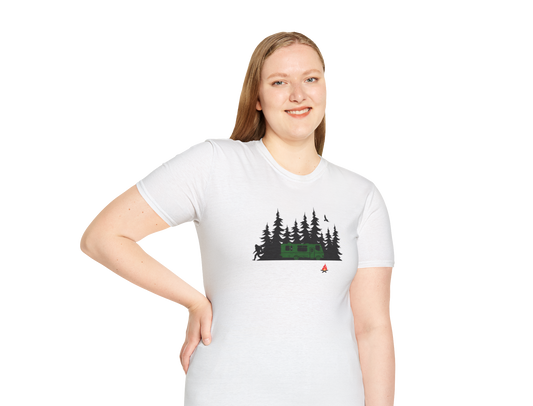 Camping with Bigfoot T-Shirt