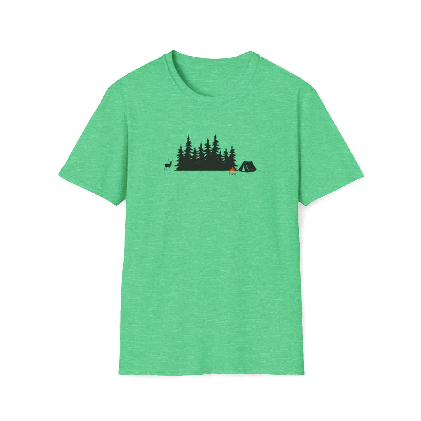 Camping with a Buck T-Shirt