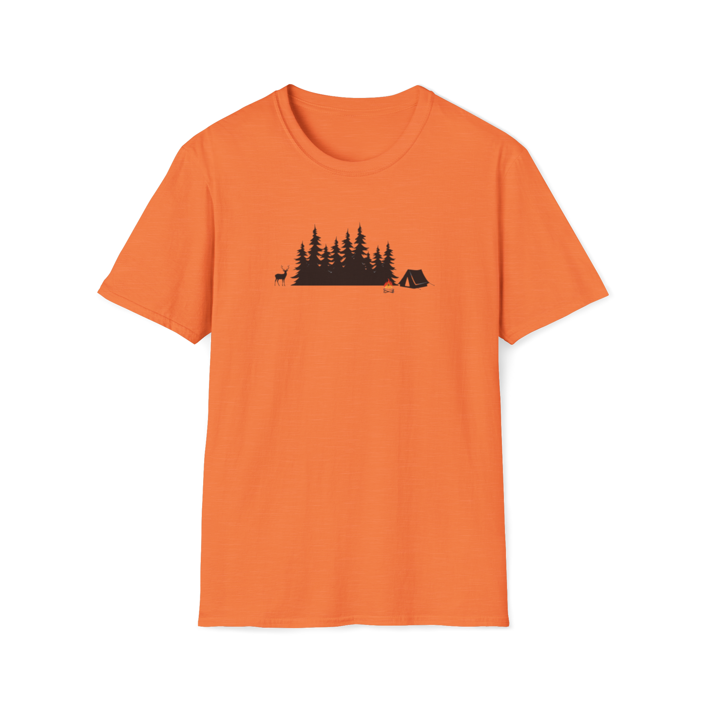 Camping with a Buck T-Shirt