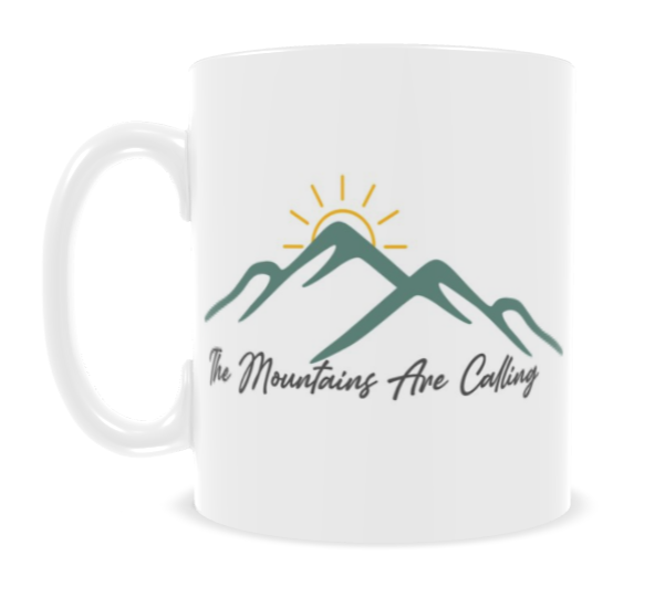The Mountains are Calling mug
