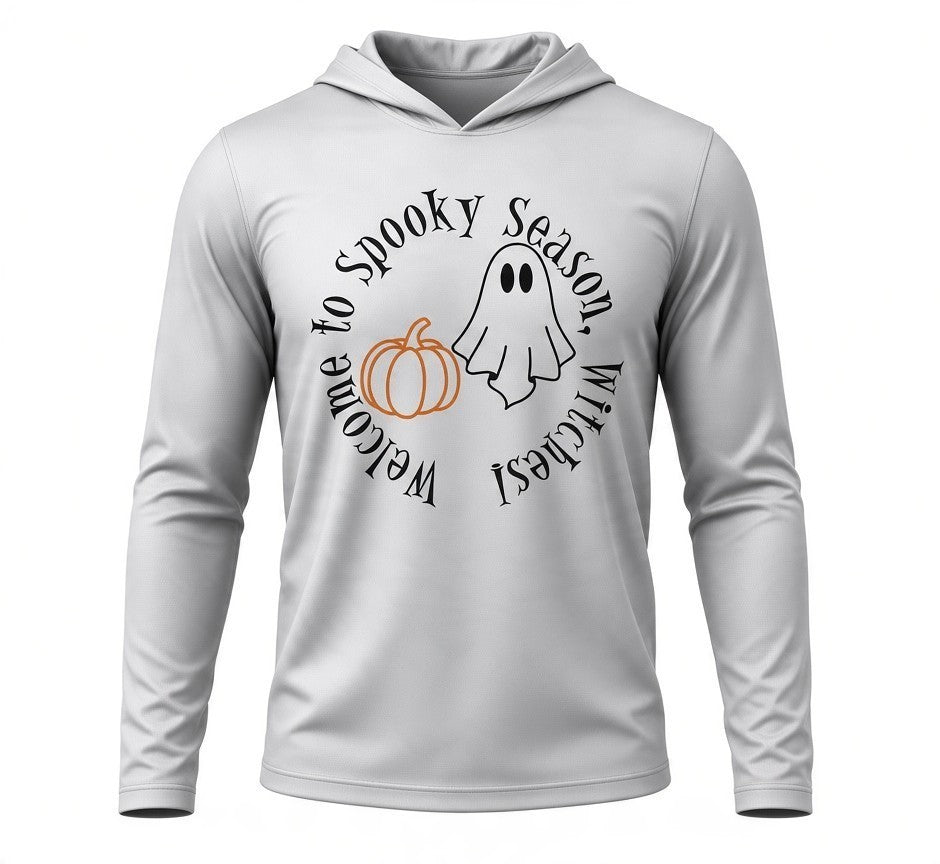 Welcome to Spooky Season Glow in the Dark Hoodie