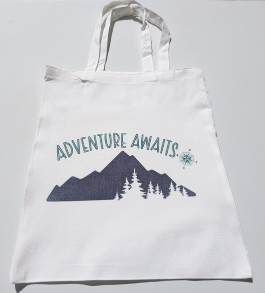 Adventure Awaits tote
