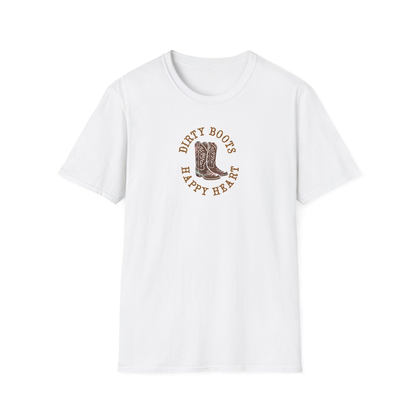 Dirty Boots, Happy Heart Toddler/Youth T-Shirts