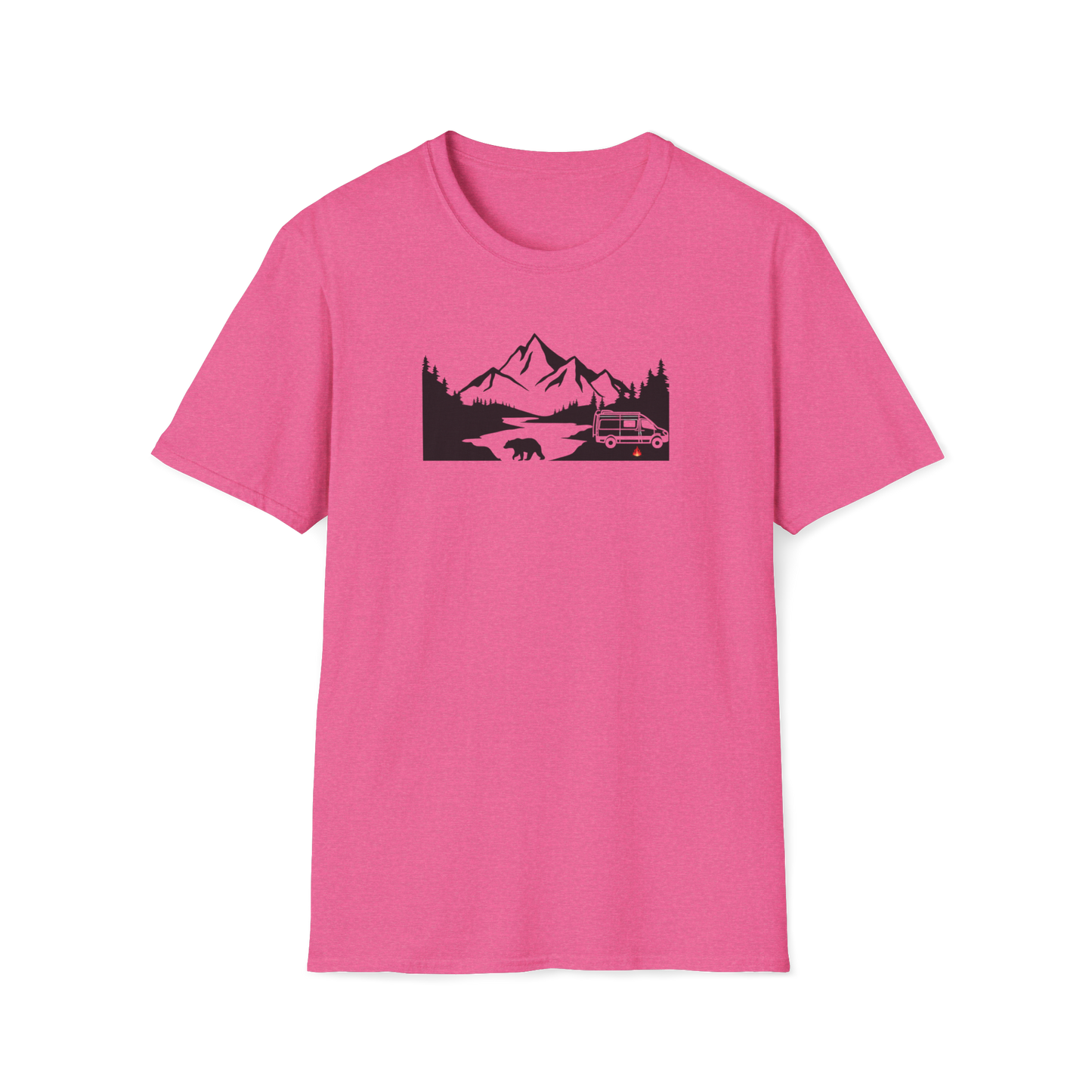 Camping with a Bear T-Shirt