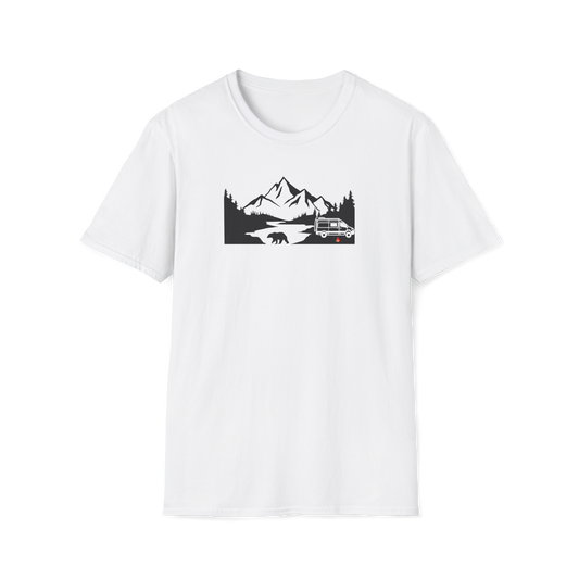 Camping with a Bear Toddler/Youth T-Shirts