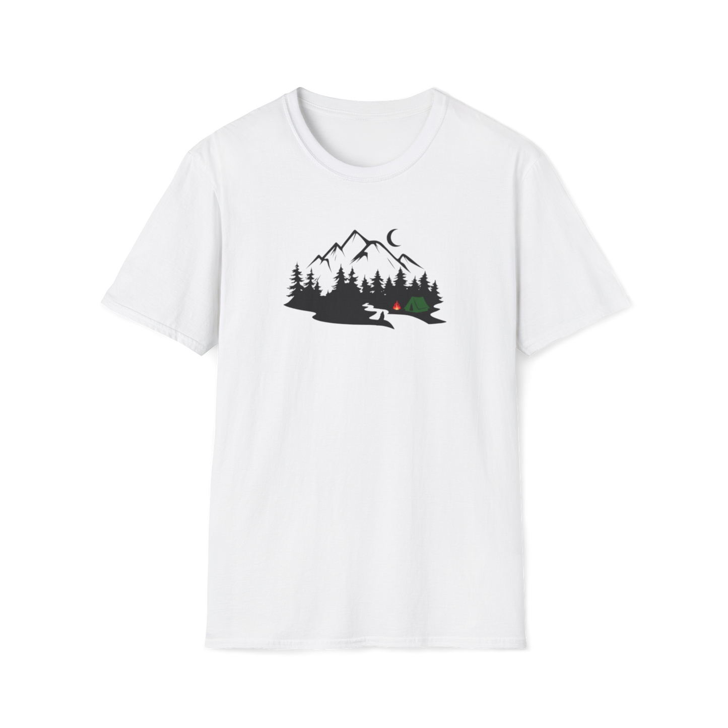 Camping with a Wolf Toddler/Youth T-Shirts