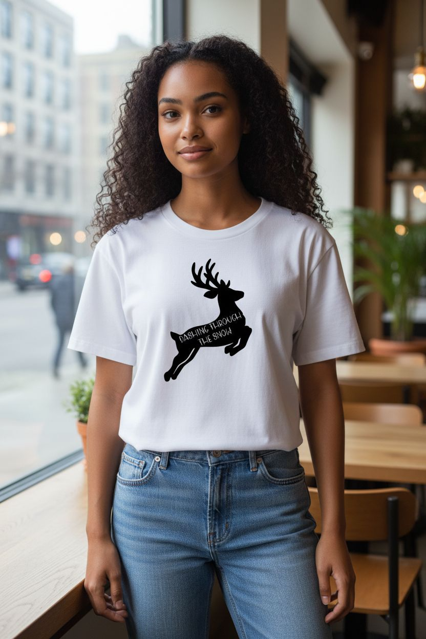 Dashing through the Snow T-Shirt