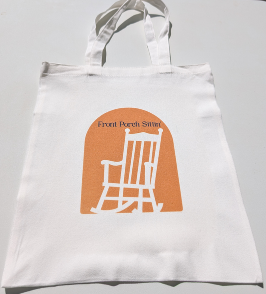 Front Porch Sittin' tote