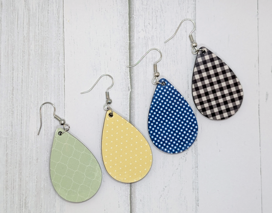 Pattern earrings