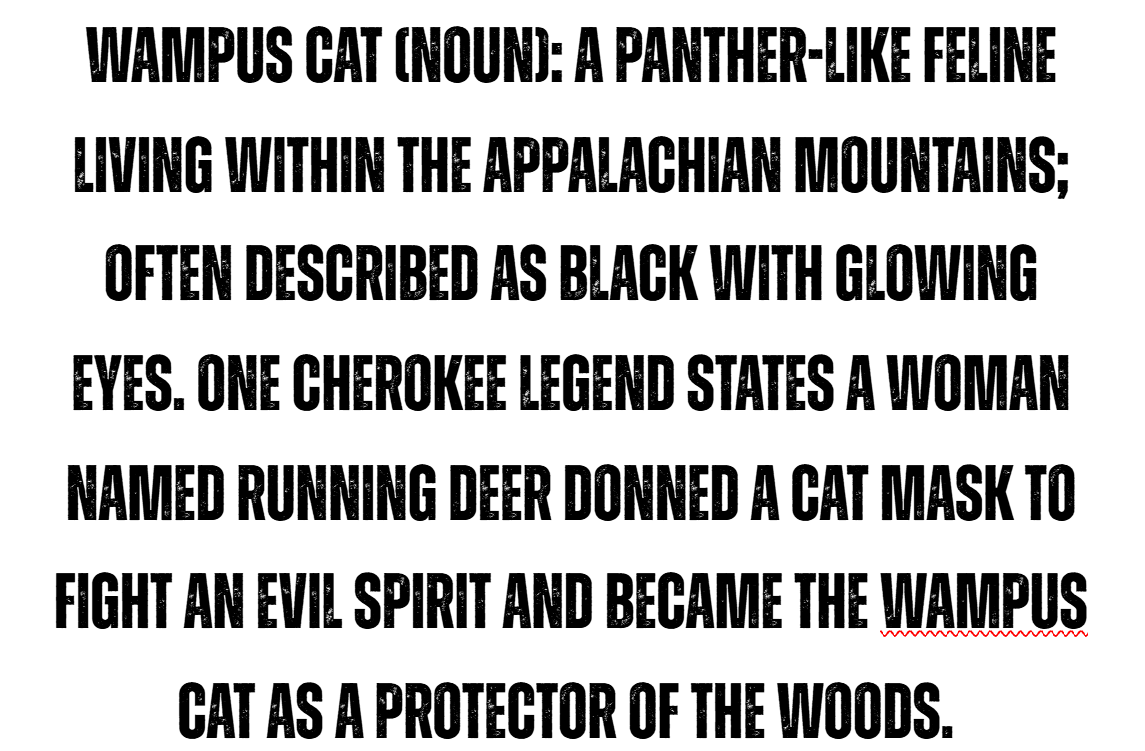 Wampus Cat T-Shirt