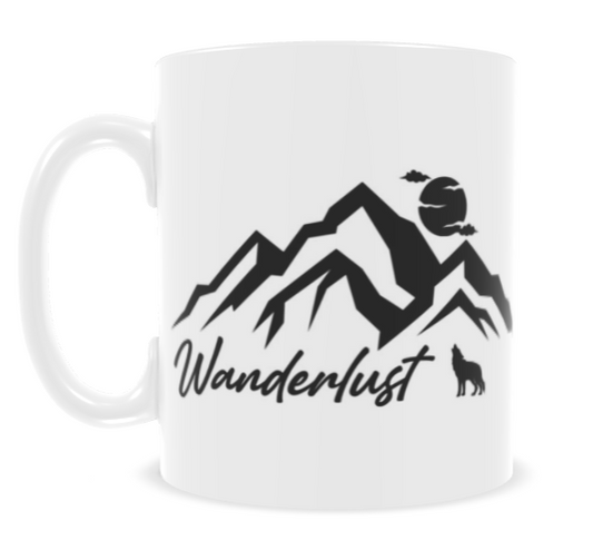 Wanderlust mug