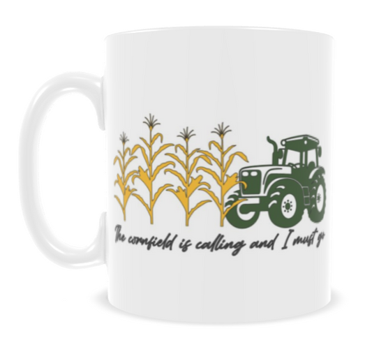 The Cornfield is Calling mug