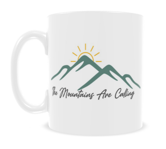 The Mountains are Calling mug